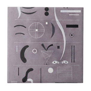 Kandinsky - Vier delen, Tegeltje