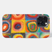 Kandinsky Vierkant Cirkel iPhone Hoesje (Achterkant horizontaal)
