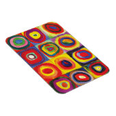 Kandinsky-vierkanten met concentrische cirkels, magneet (Rechterzijde)