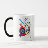 Kandinsky Violet - Abstracte Fijne Kunst Magische Mok (Links)