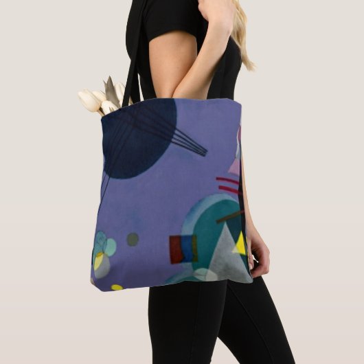 Kandinsky - Violet-Green Tote Bag (Dichtbij)