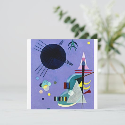 Kandinsky - Violet Groen Kaart (Staand voorkant)