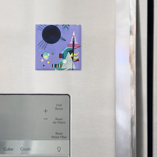 Kandinsky - Violet Groen Magneet (Insitu (Koelkast))