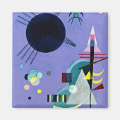 Kandinsky - Violet Groen Magneet (Voorkant)