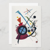 Kandinsky - Violet, Kaart (Voorkant / Achterkant)