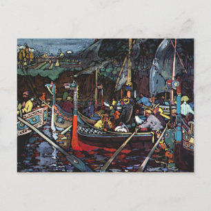 Kandinsky - Volga Song Briefkaart