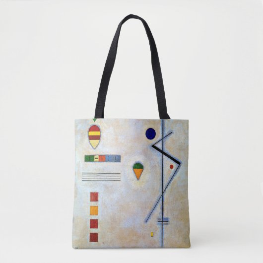 Kandinsky - Von-Zu, beroemde kunst, Tote Bag (Voorkant)