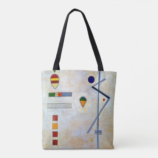 Kandinsky - Von-Zu, beroemde kunst, Tote Bag (Achterkant)