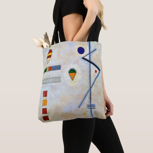 Kandinsky - Von-Zu, beroemde kunst, Tote Bag (Dichtbij)