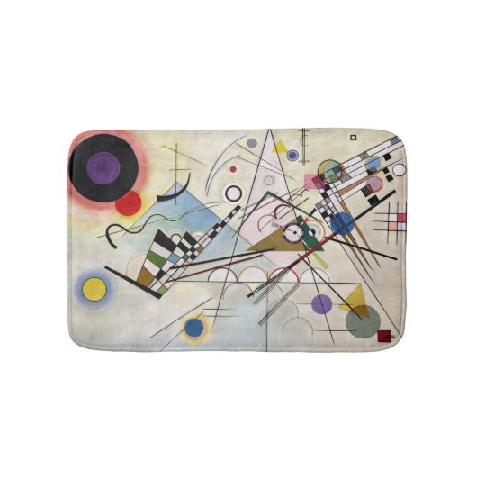 KANDINSKY VOOR AFZONDERLIJK GEBRUIK - Samenstellin Badmat (Voorkant)