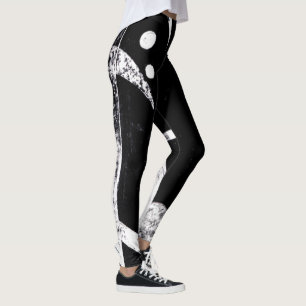 Kandinsky - Voor Nina met Kerstmis Kaart Leggings