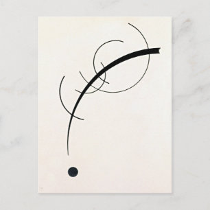 Kandinsky - Vrije kromme Briefkaart