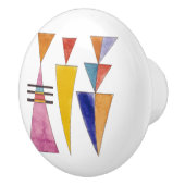 Kandinsky, Waterverf, Schetspoort van Kiev Keramische Knop (Rechts)