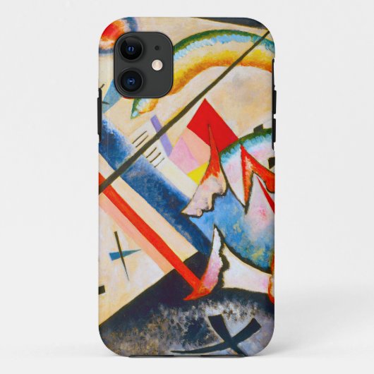 Kandinsky White Cross Case-Mate iPhone Case (Achterkant)