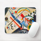 Kandinsky White Cross Muismat (Met muis)