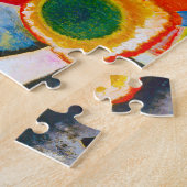 Kandinsky White Cross Puzzle Legpuzzel (Zijkant)