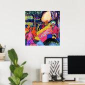 Kandinsky - White Sound Poster (Thuiskantoor)