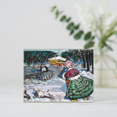 Kandinsky - Winter (Schaatsers) Briefkaart (Staand voorkant)