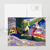Kandinsky - Winterlandschap met de kerk Briefkaart (Voorkant / Achterkant)