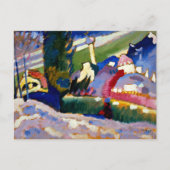 Kandinsky - Winterlandschap met de kerk Briefkaart (Voorkant)