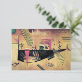 Kandinsky - Wispelturig, beroemd schilderij, Bedankkaart (Staand voorkant)