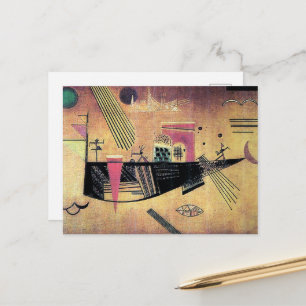 Kandinsky - Wispelturig, beroemd schilderij, Briefkaart
