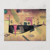 Kandinsky - Wispelturig, beroemd schilderij, Briefkaart (Voorkant)