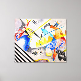 KANDINSKY - WIT CENTRUM - 1921 - Bauhaus - Canvas Afdruk