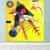 KANDINSKY - WIT PUNT (Weißer Punkt) - 1925 - Canvas Afdruk (Insitu (Houten vloer))