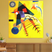 KANDINSKY - WIT PUNT (Weißer Punkt) - 1925 - Canvas Afdruk (Insitu (Woonkamer))