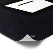 Kandinsky - Wit - Zachte en Harde, Poster (Hoek)