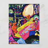 Kandinsky - Witte Geluid, beroemd schilderij,  Briefkaart (Voorkant)