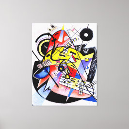 KANDINSKY - WITTE STIP - 1923 - Bauhaus - Canvas Afdruk