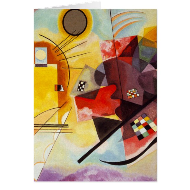 Kandinsky Yellow Red Blue (Voorkant)