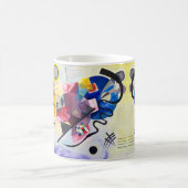Kandinsky – Yellow–Red–Blue - Aangepaste tekst Koffiemok (Center)