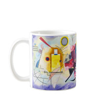 Kandinsky – Yellow–Red–Blue - Aangepaste tekst