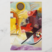 Kandinsky Yellow Red Blue Briefpapier (Voorkant)