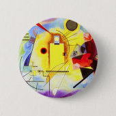 Kandinsky Yellow Red Blue Button (Voorkant)