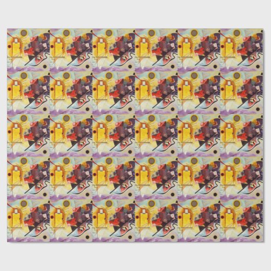 Kandinsky Yellow Red Blue Cadeaupapier (Vlak)