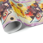 Kandinsky Yellow Red Blue Cadeaupapier (Rol Hoek)