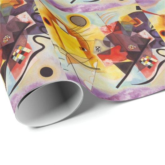 Kandinsky Yellow Red Blue Cadeaupapier (Rol Hoek)