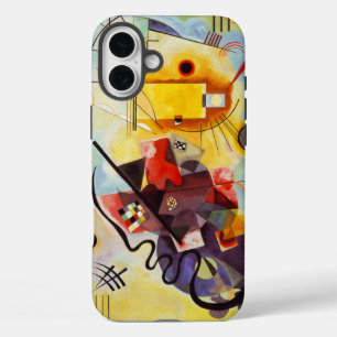 Kandinsky Yellow Red Blue iPhone 16 Plus Hoesje