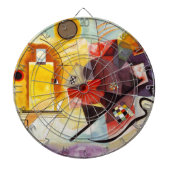 Kandinsky Yellow Red Blue Dartbord (Voorkant)