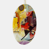 Kandinsky Yellow Red Blue Keramisch Ornament (Rechts)