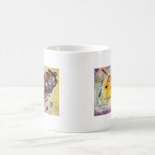 Kandinsky Yellow Red Blue Koffiemok (Center)