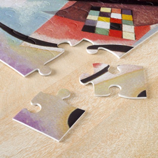 Kandinsky Yellow Red Blue Legpuzzel (Zijkant)