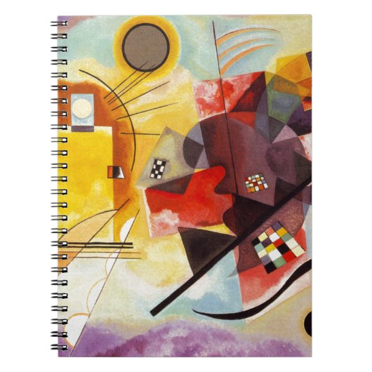 Kandinsky Yellow Red Blue Notitieboek (Voorkant)