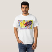 Kandinsky Yellow Red Blue T-shirt (Voorkant volledig)