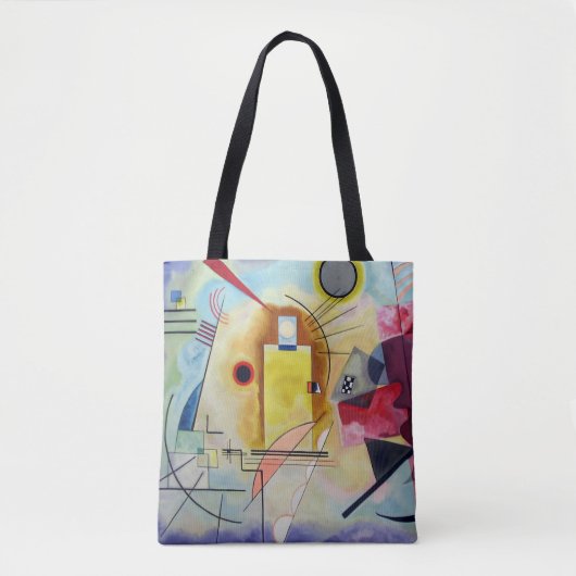 Kandinsky, Yellow Red en Blue 1925 Tote Bag (Voorkant)