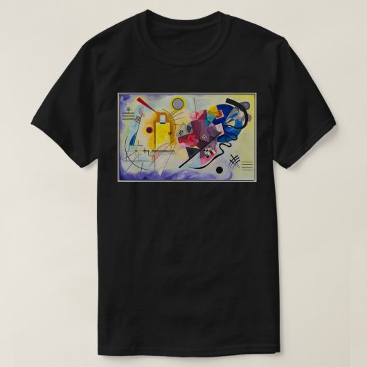 Kandinsky YellowRedBlue T-shirt (Design voorkant)